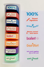 Pre-Inked Teacher Stamps – 8-Piece Grading Set | Winklebee